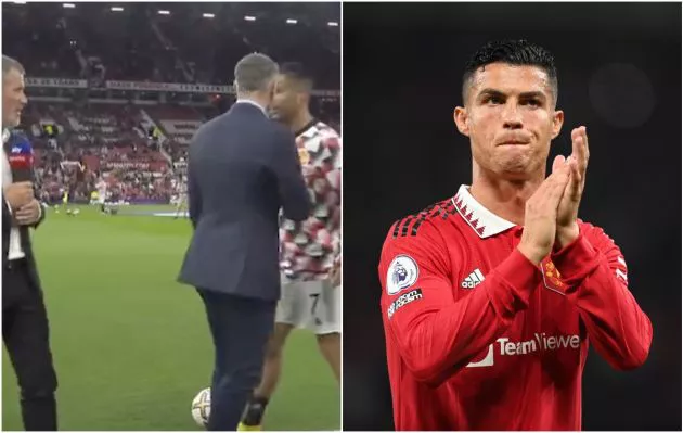 keane carragher ronaldo sky