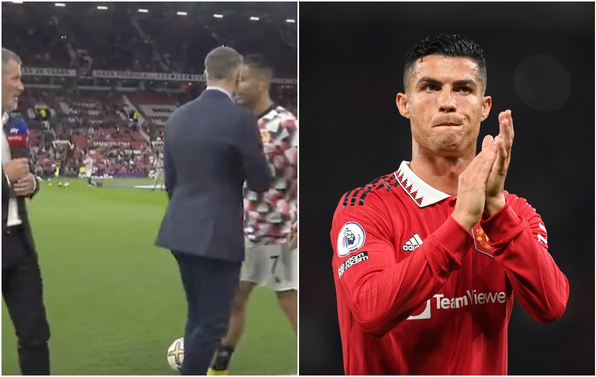 keane carragher ronaldo sky