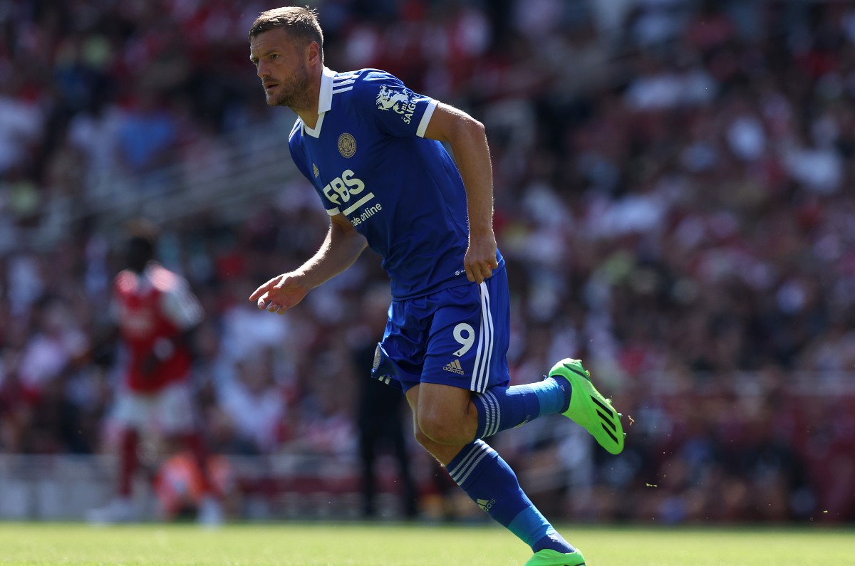 leicester vardy 4-2 arsenal