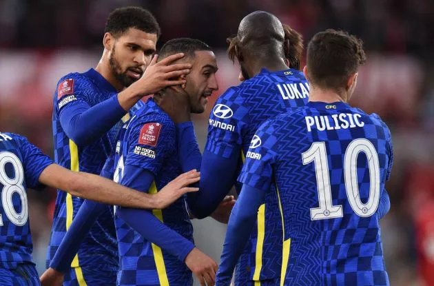 loftus-cheek ziyech lukaku pulisic