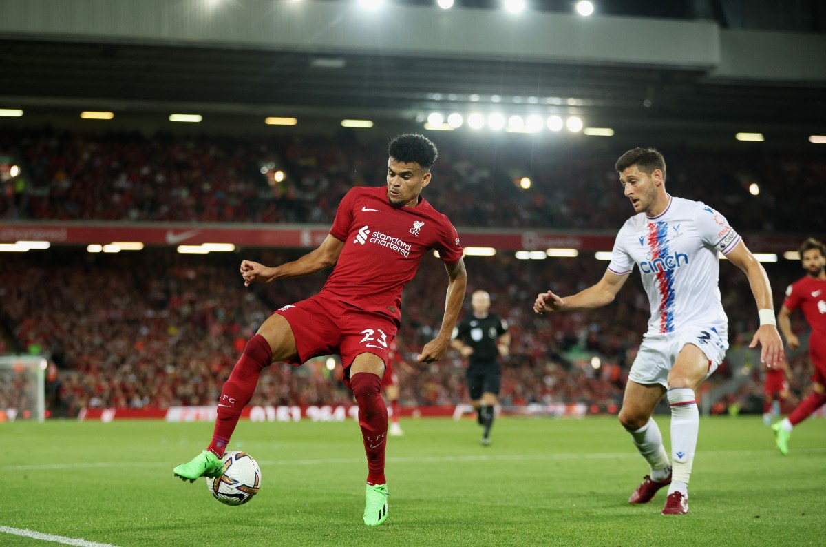 luis diaz liverpool 1-1 crystal palace