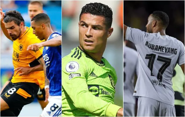 neves tielemans ronaldo aubameyang