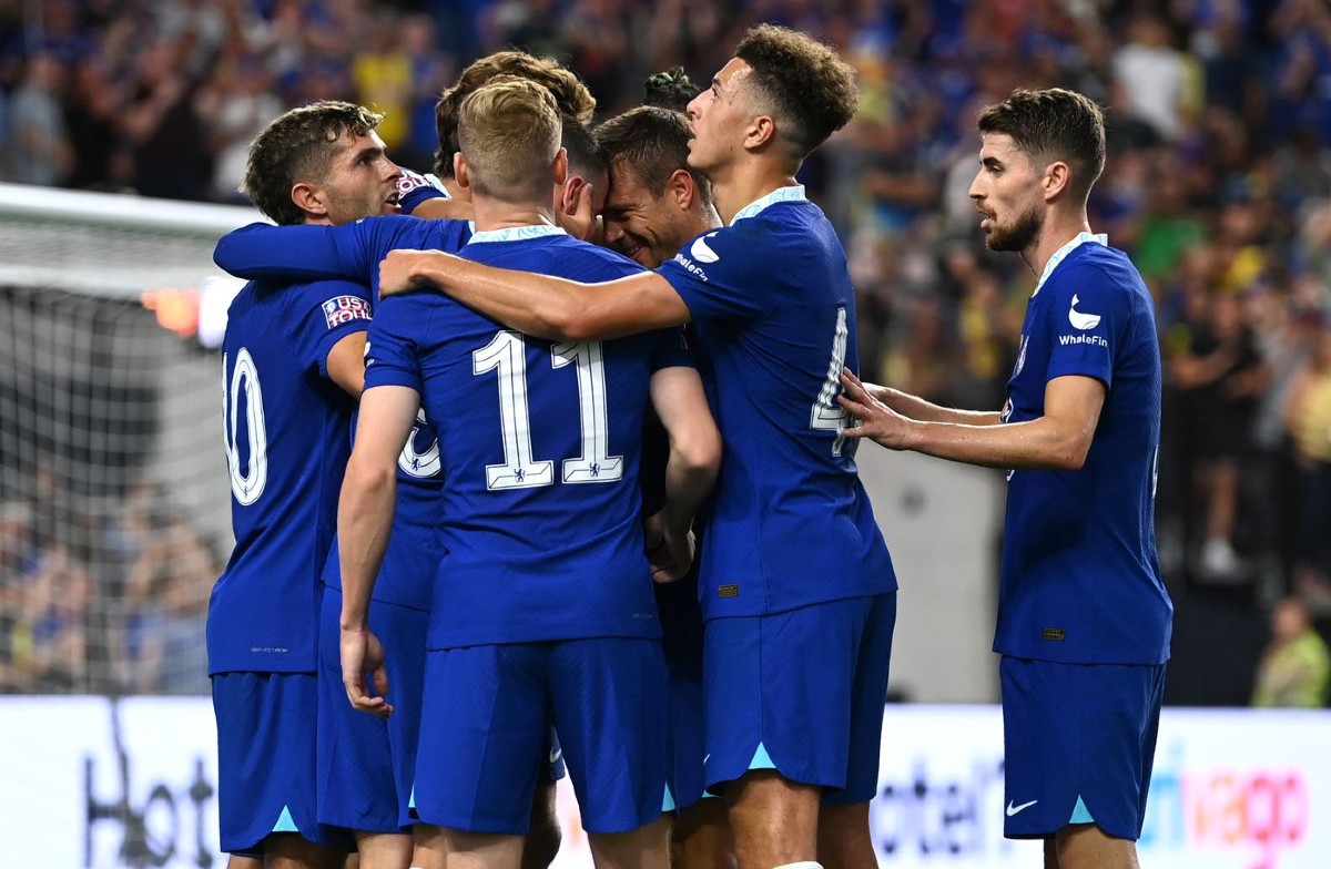 pulisic jorginho chelsea players pre-season