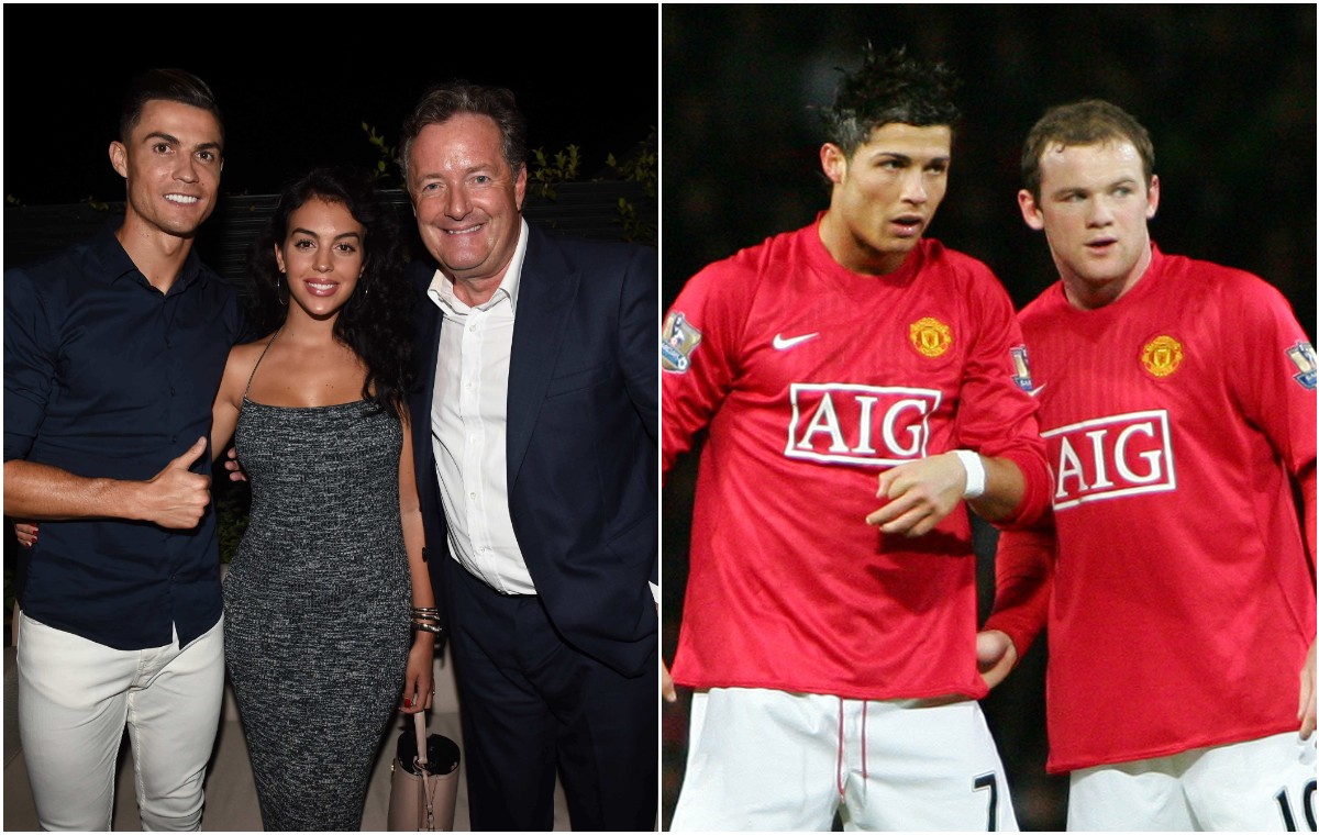 ronaldo piers morgan rooney man utd