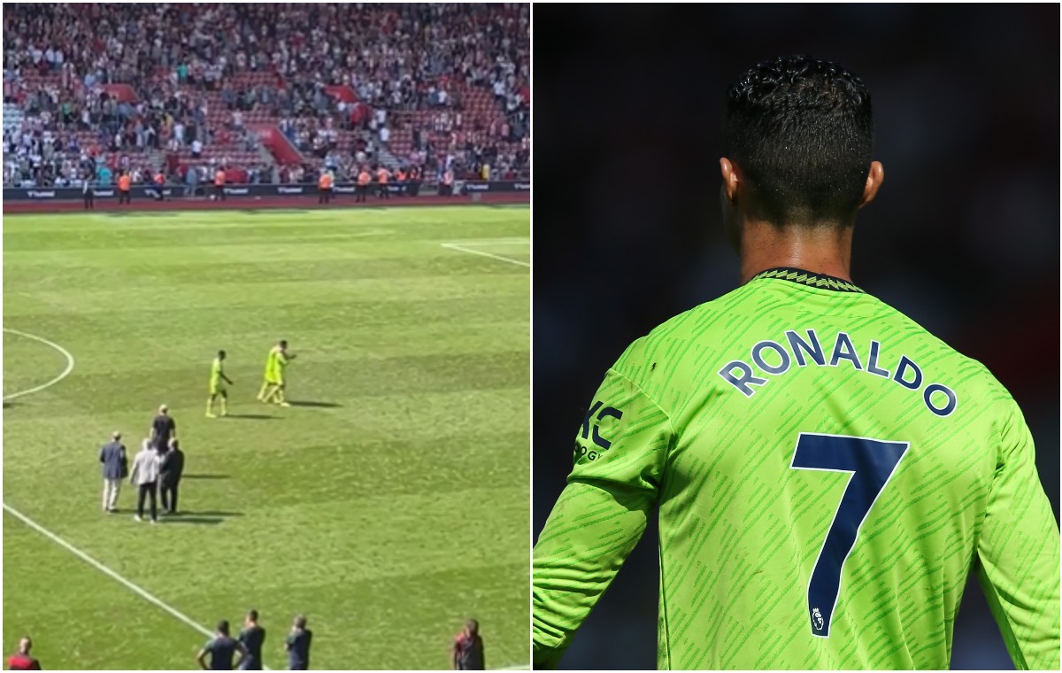 ronaldo southampton goodbye