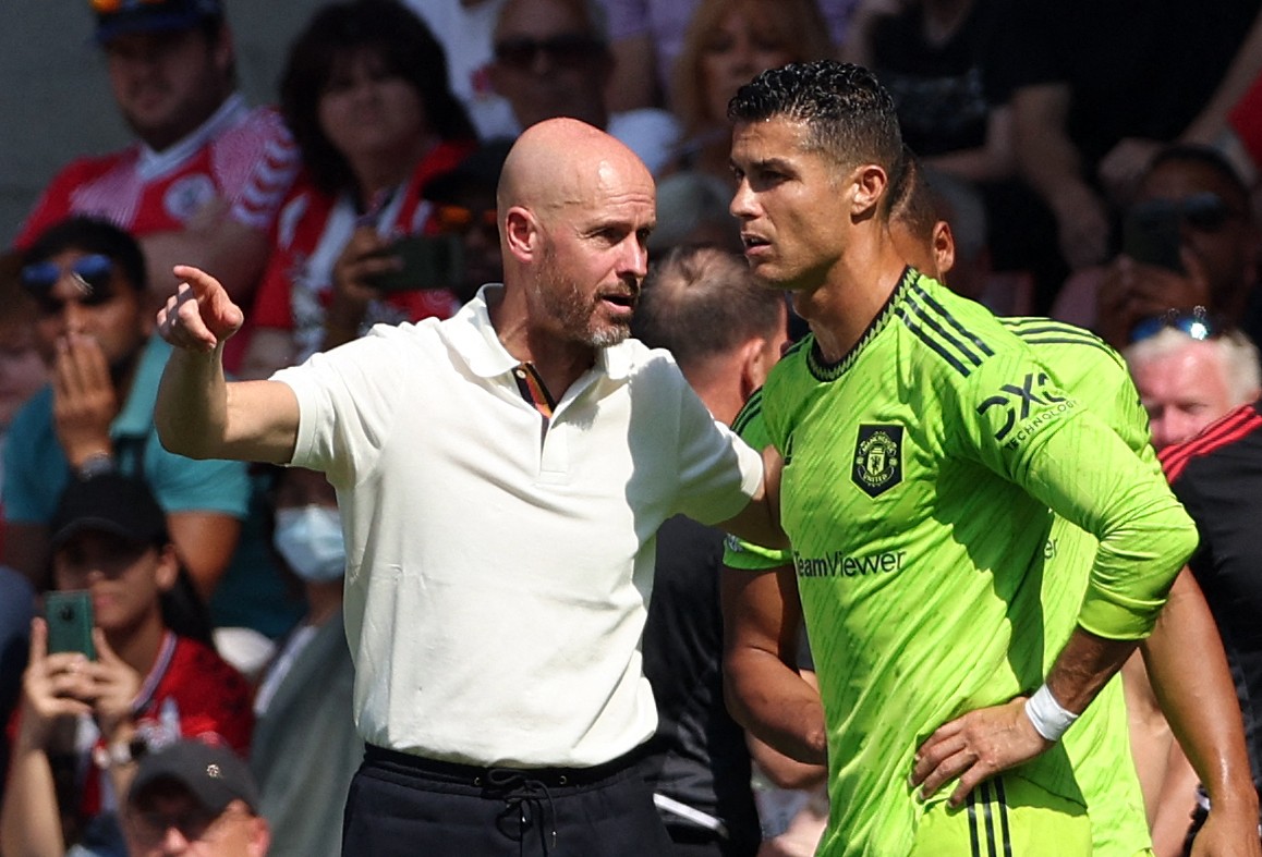 southampton ten hag ronaldo
