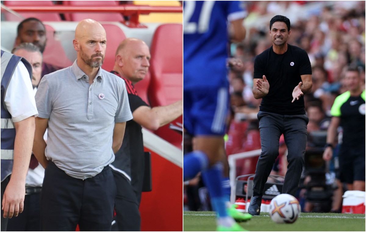 ten hag erik arteta mikel