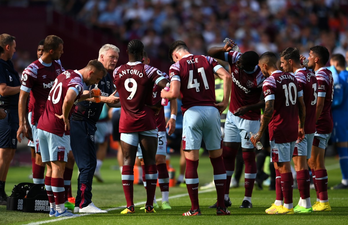 west ham water break
