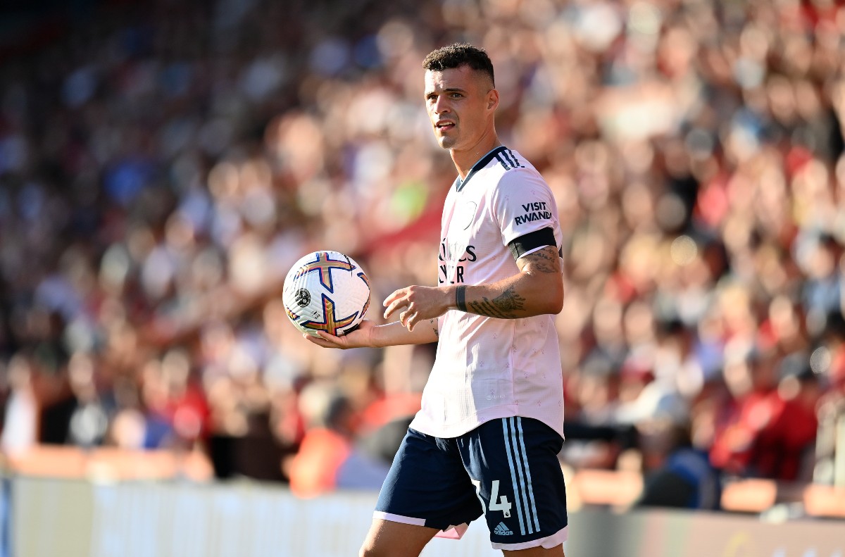 Bournemouth Arsenal Granit Xhaka 2022-23