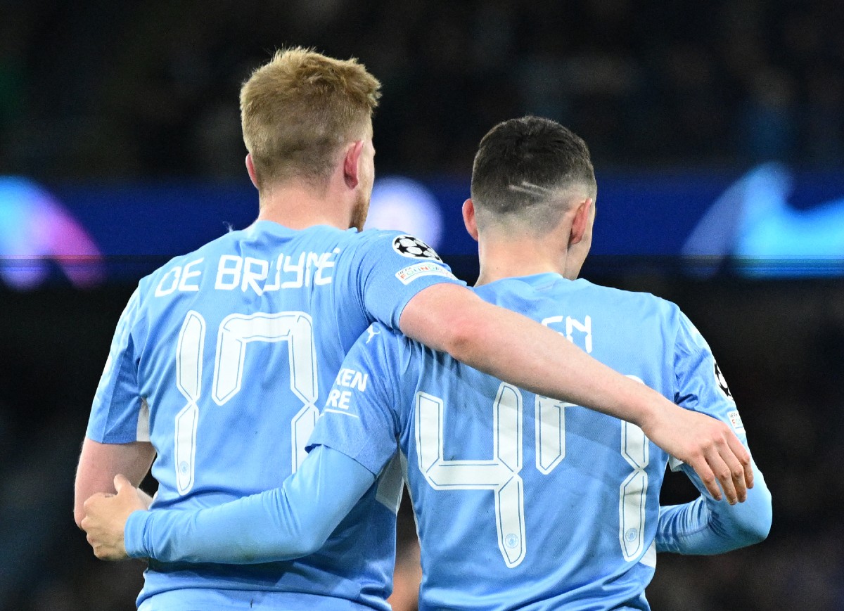De Bruyne and Foden De Bruyne and Foden