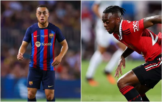 Dest Wan-Bissaka Barca Man U