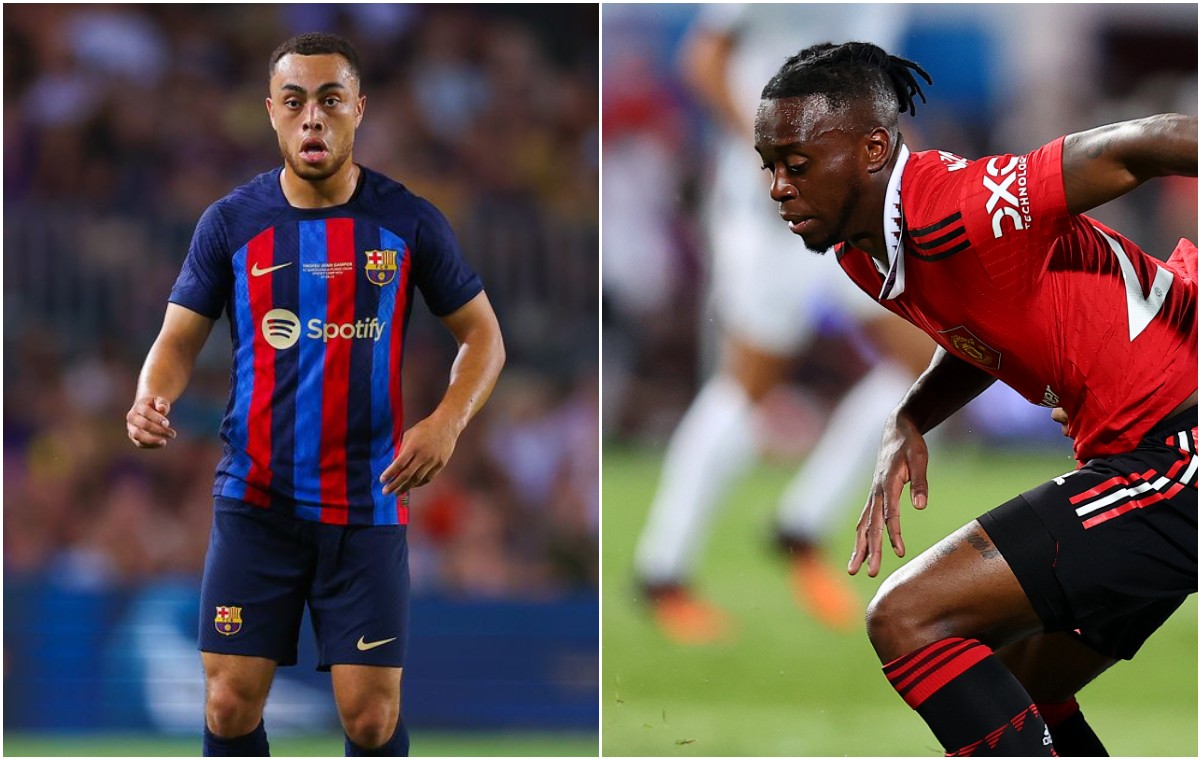 Dest Wan-Bissaka Barca Man U