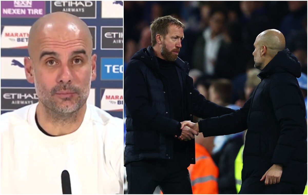 Guardiola on Potter