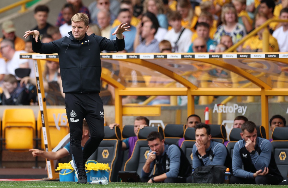 Eddie Howe Wolves Newcastle