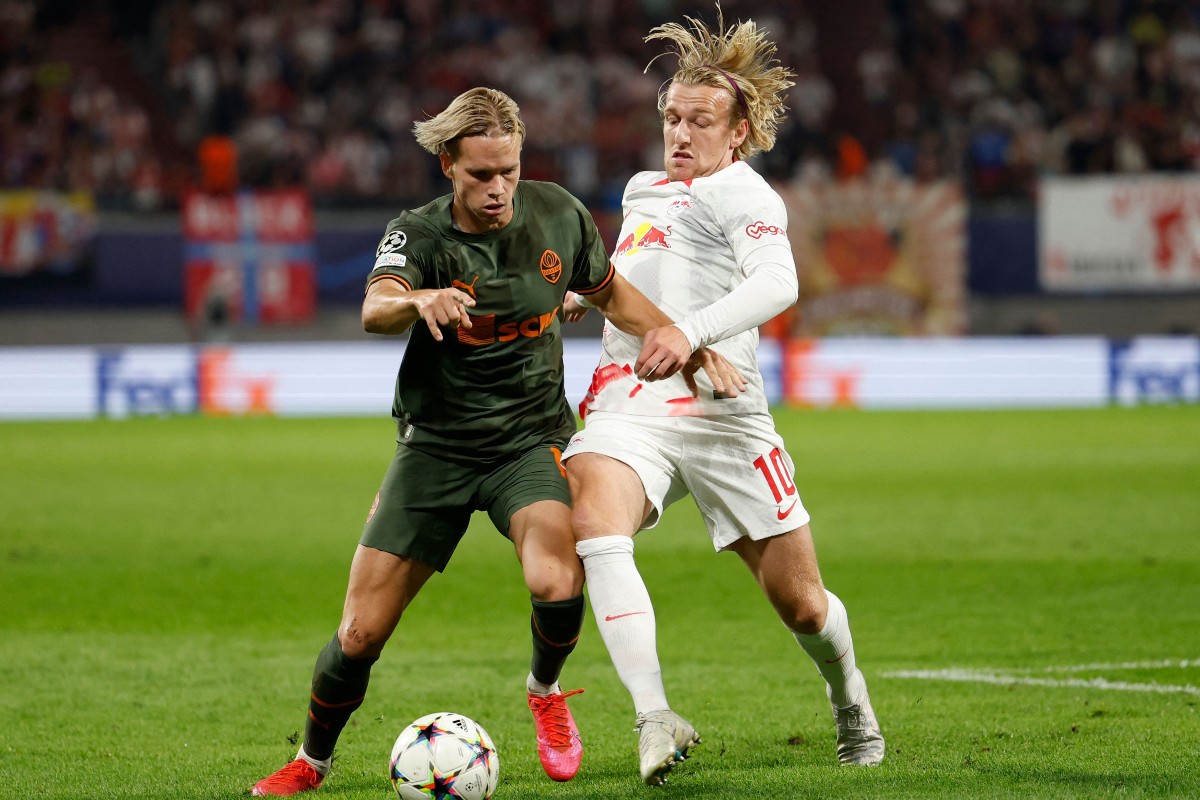 Mudryk vs Leipzig Mudryk vs Leipzig