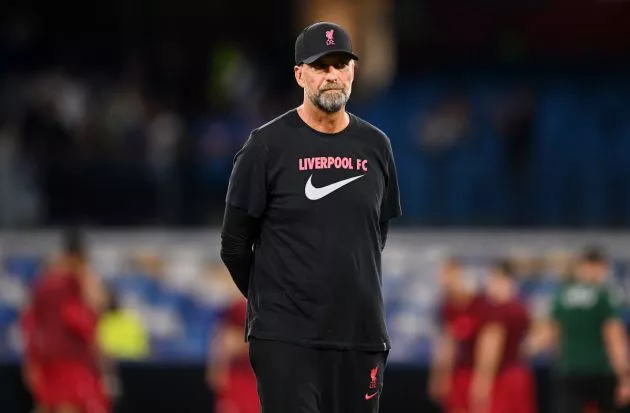 Napoli Liverpool 4-1 Klopp