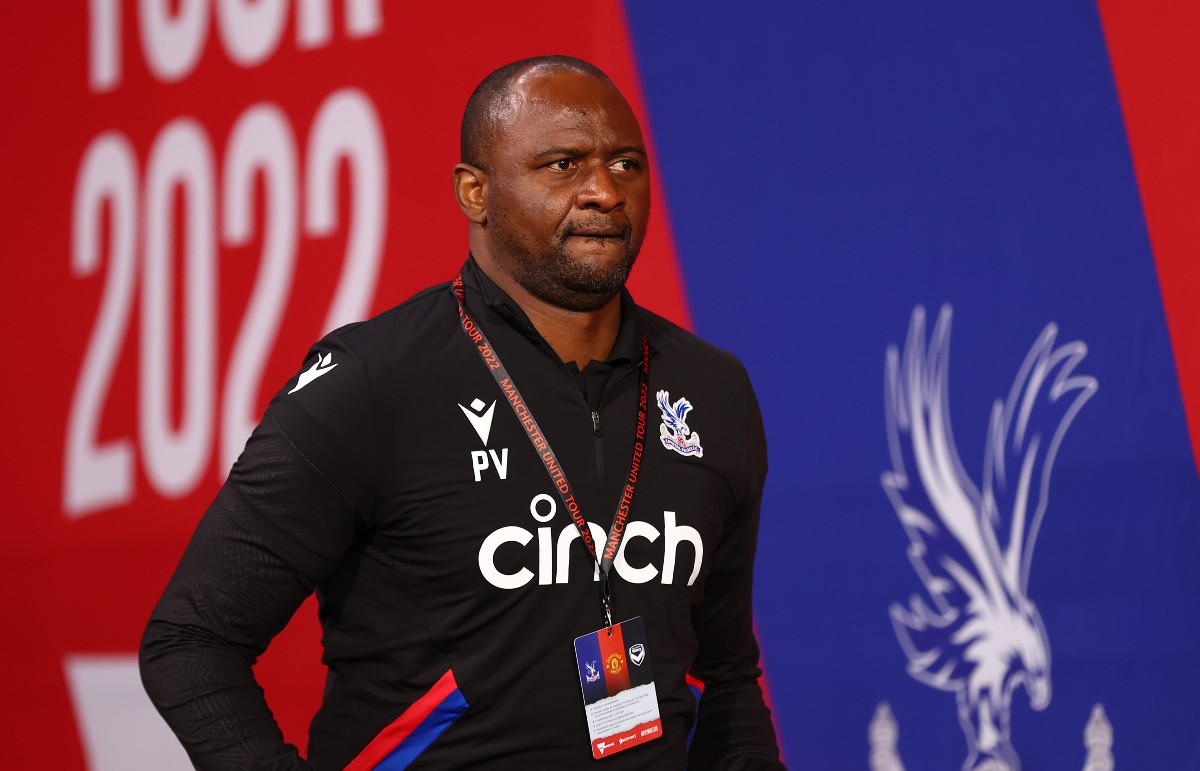 Vieira Man Utd Palace friendly