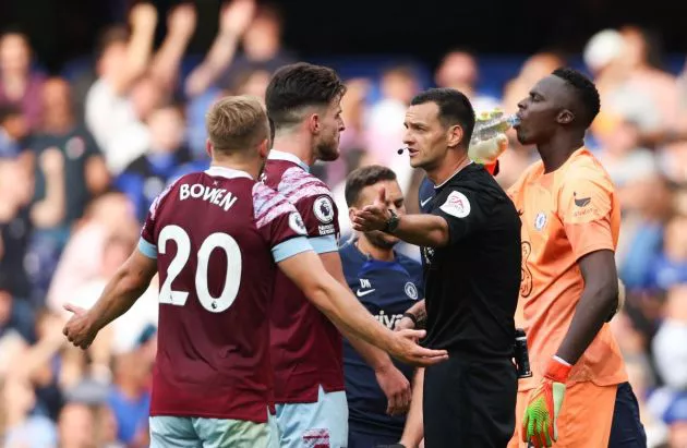 bowen rice mendy chelsea west ham bpl