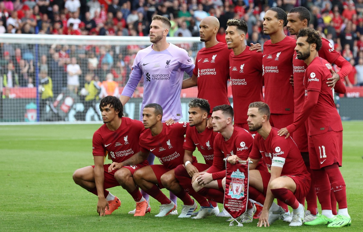 community shield line up liverpool