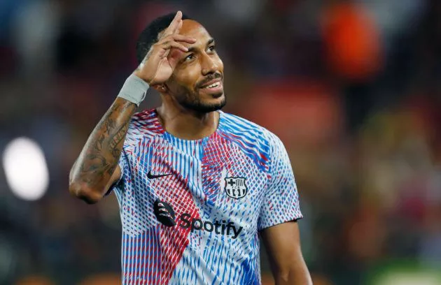 barcelona aubameyang