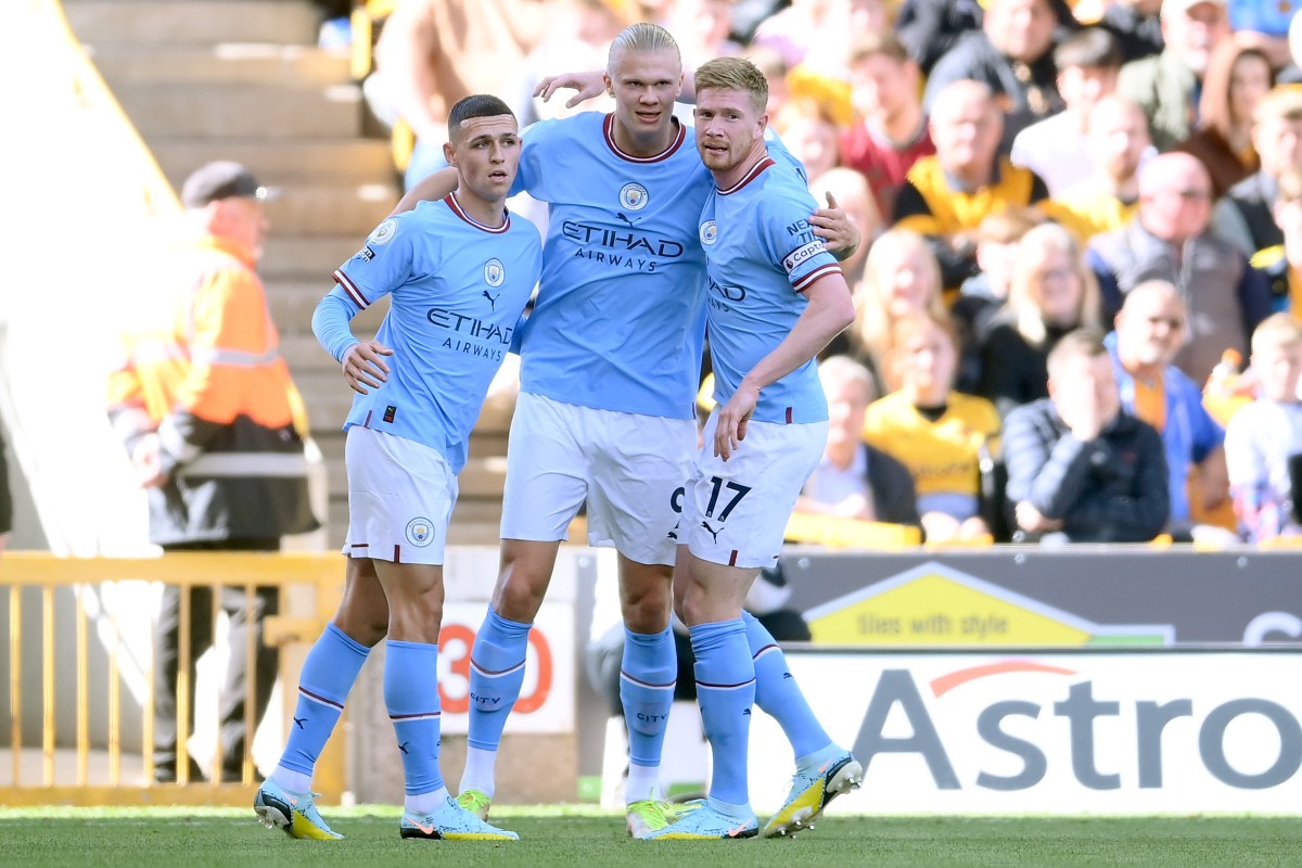 foden haaland de bruyne manchester city