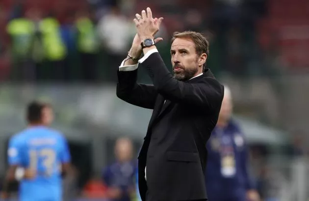 italy vs england gareth southgate 2022