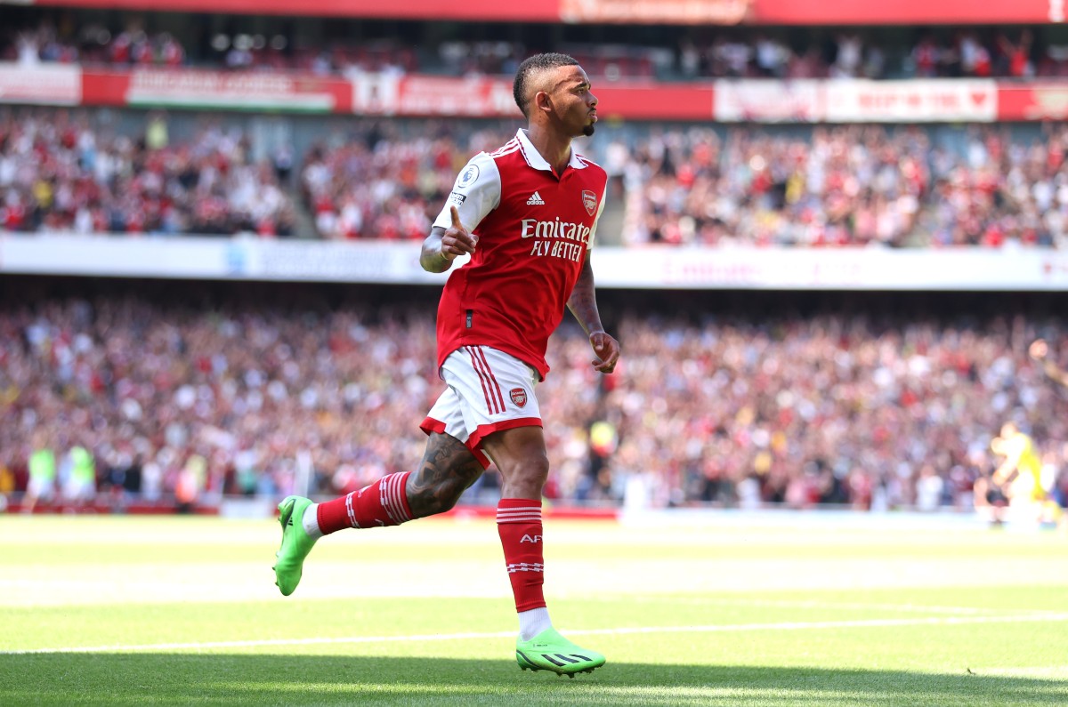 jesus arsenal vs leicester