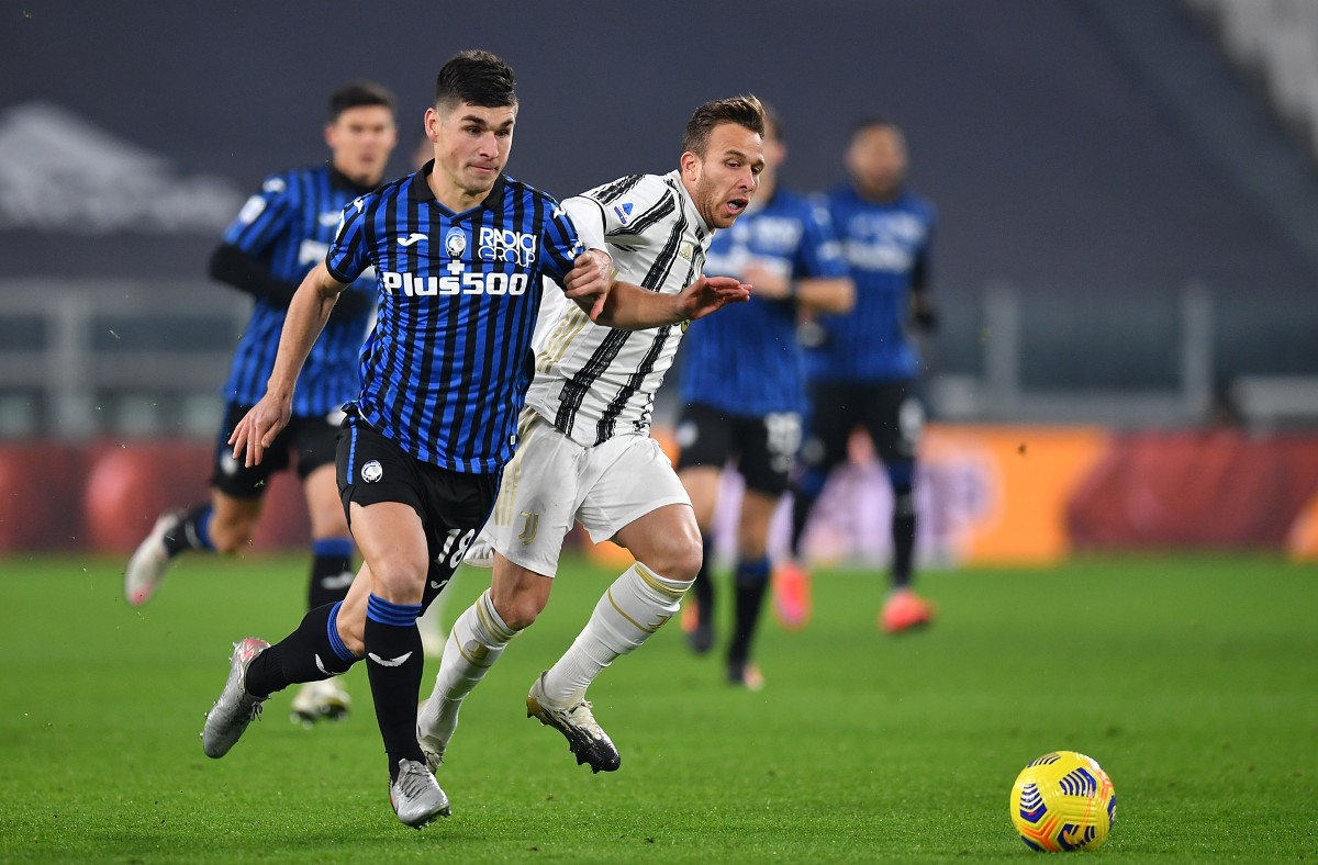 juve atalanta melo arthur