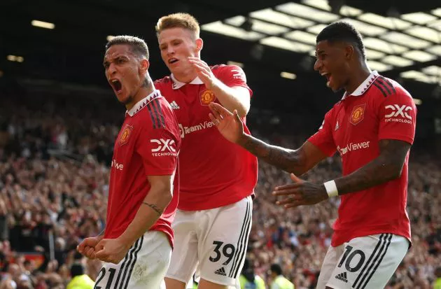 man utd 3-1 arsenal antony mctominay rashford