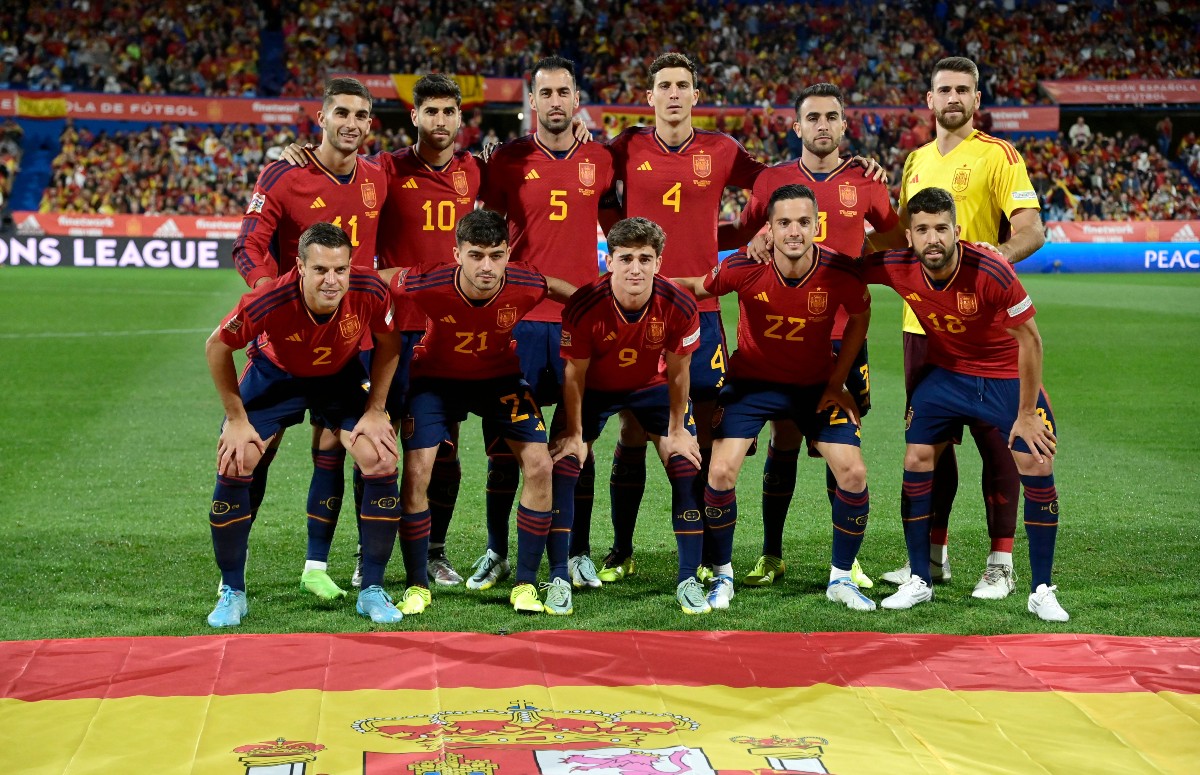spain national team line up 2022
