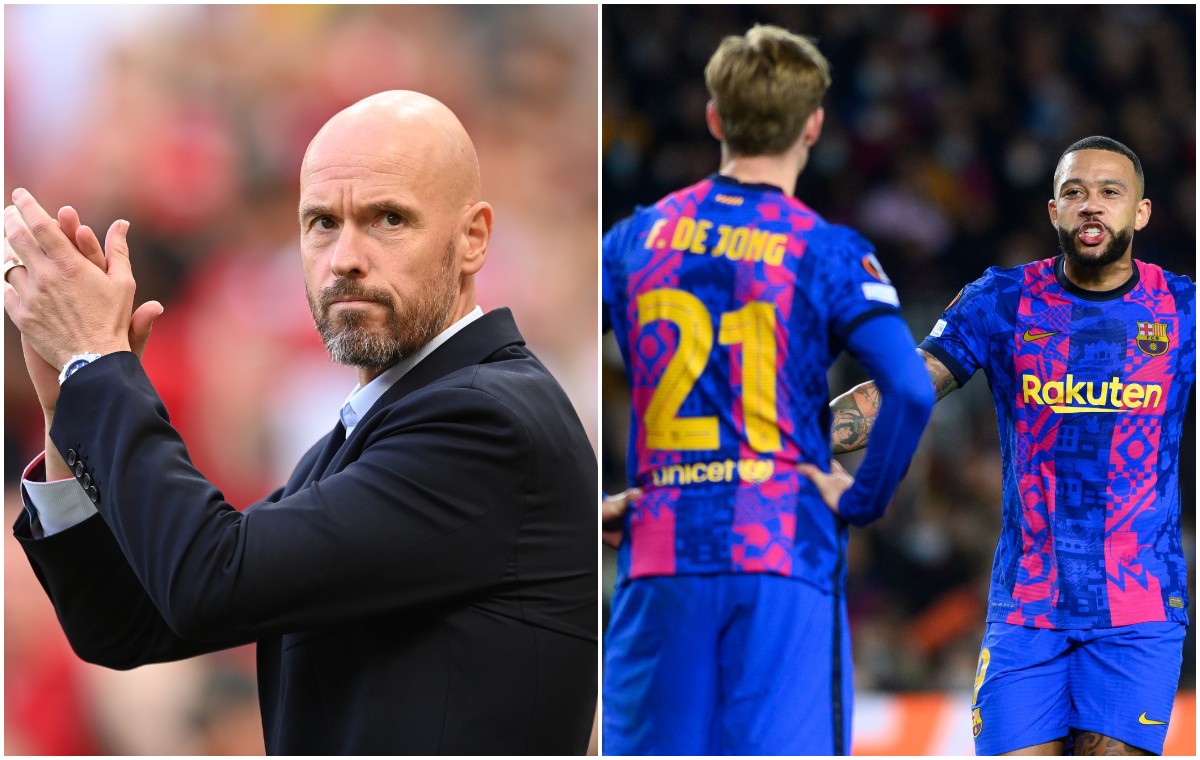 ten hag man utd de jong depay barcelona