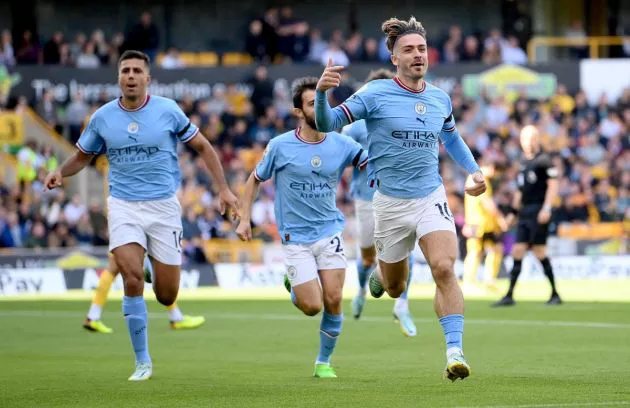 wolves vs city grealish goal