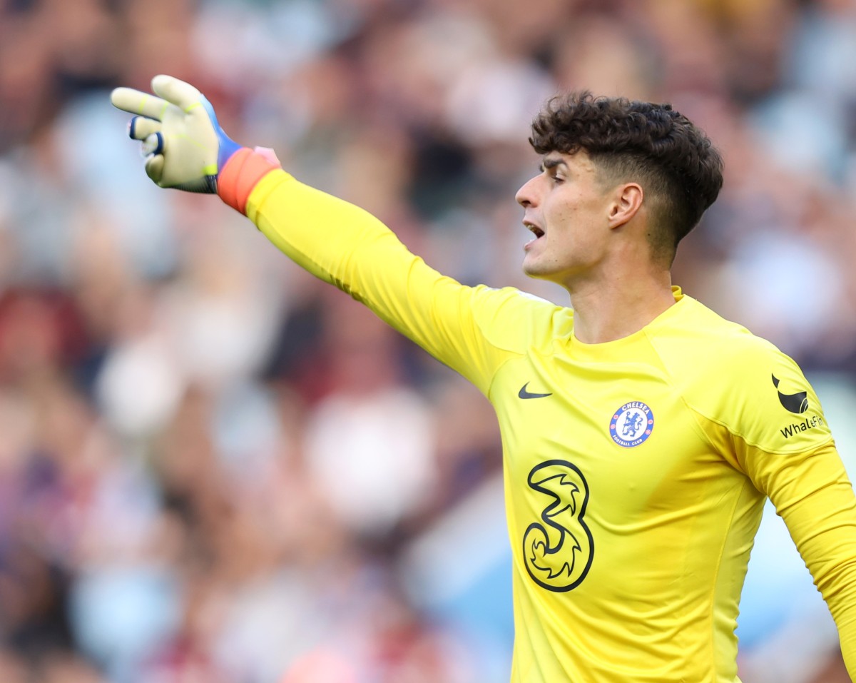 Aston Villa 0-2 Chelsea Kepa Arrizabalaga