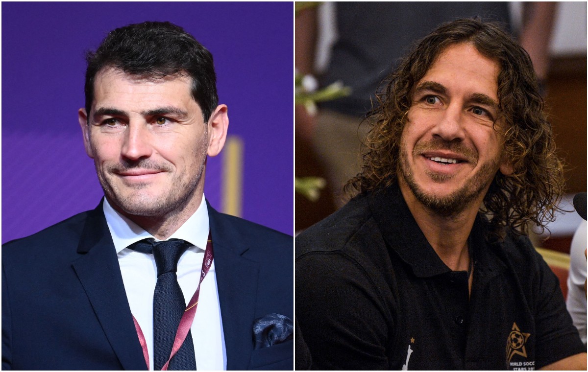 Casillas and Puyol