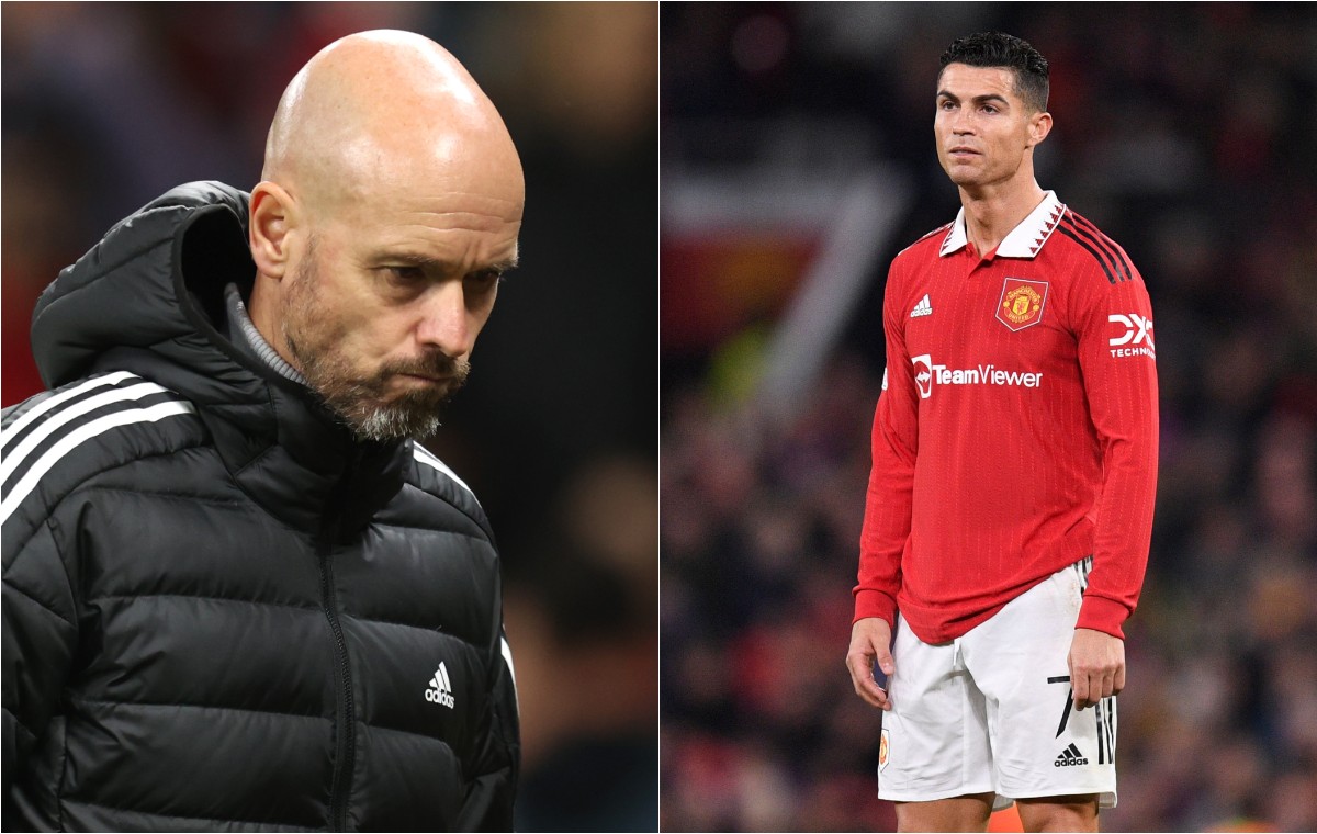Erik ten Hag Cristiano Ronaldo