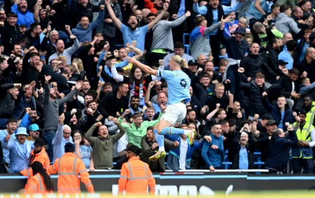 Man City Haaland 6-3 vs United