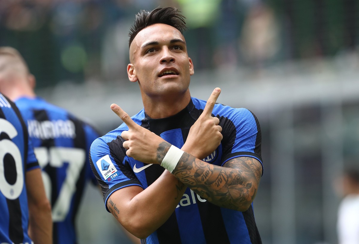 Martinez Lautaro celebrates