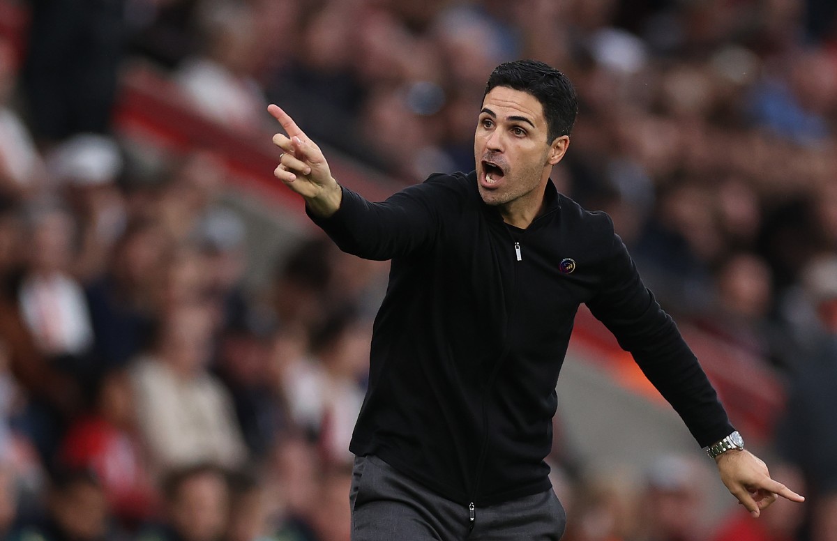 Southampton 1-1 Arsenal Mikel Arteta