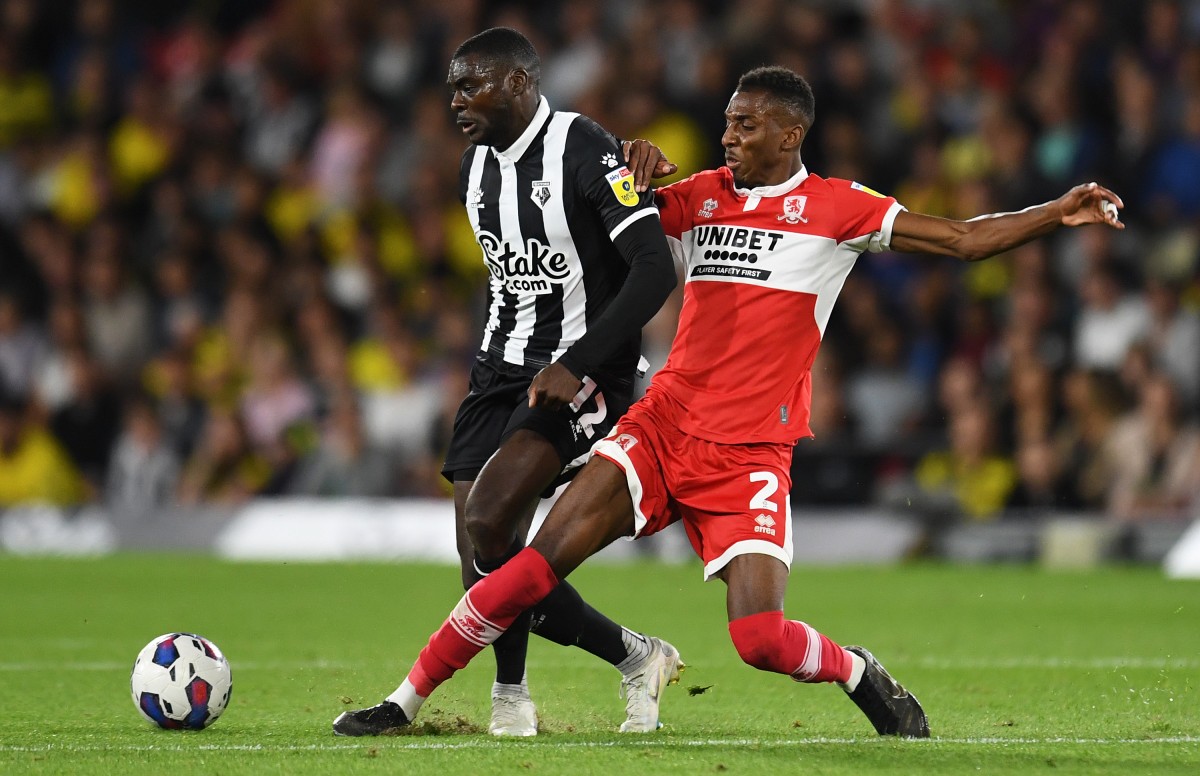 Watford v Boro Isaiah Jones