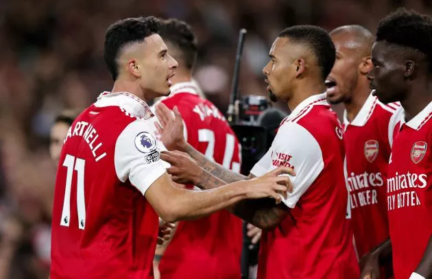arsenal martinelli jesus saka
