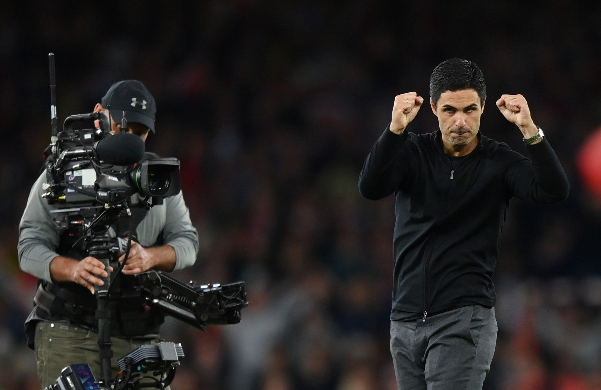 arteta arsenal 3-2 liverpool