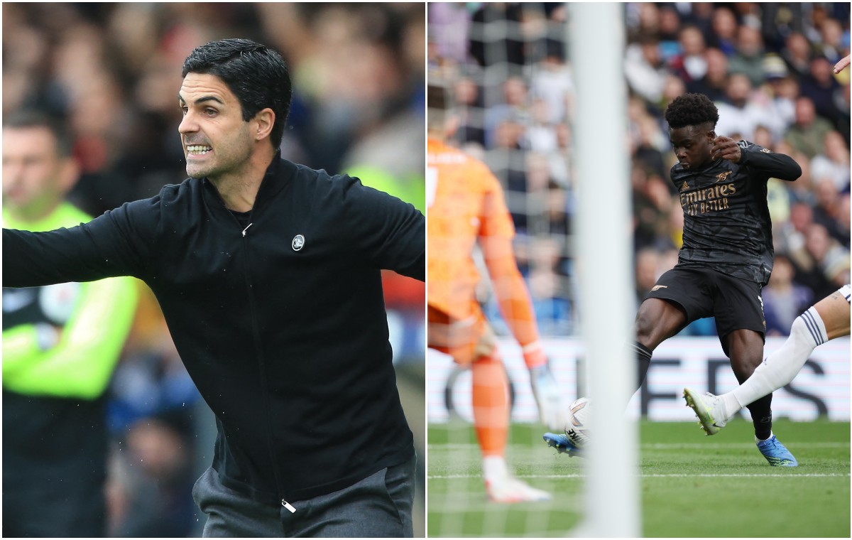 arteta saka arsenal leeds