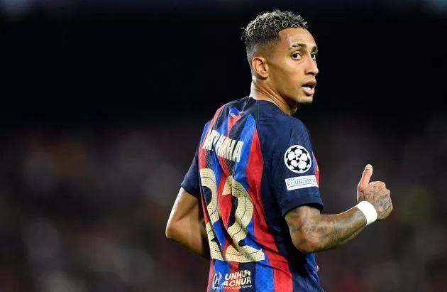 barcelona inter milan raphinha