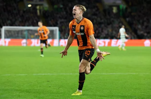 celtic shakhtar mudryk