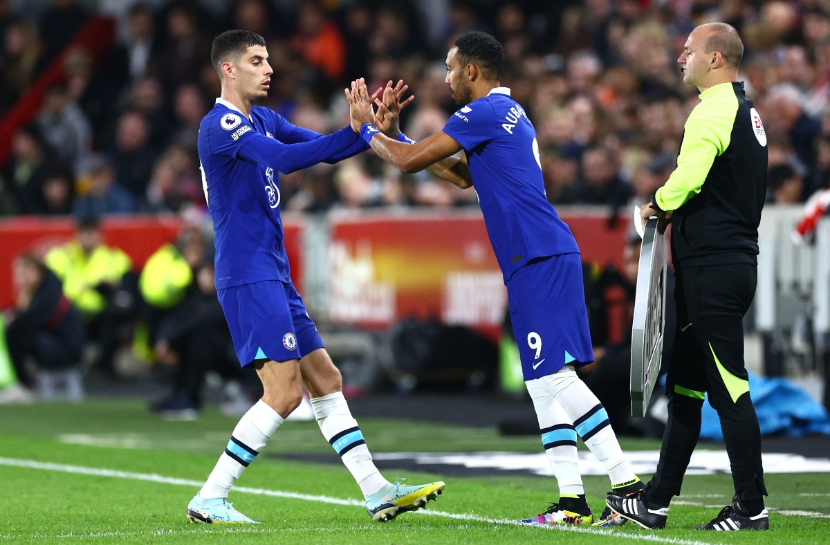 chelsea havertz aubameyang