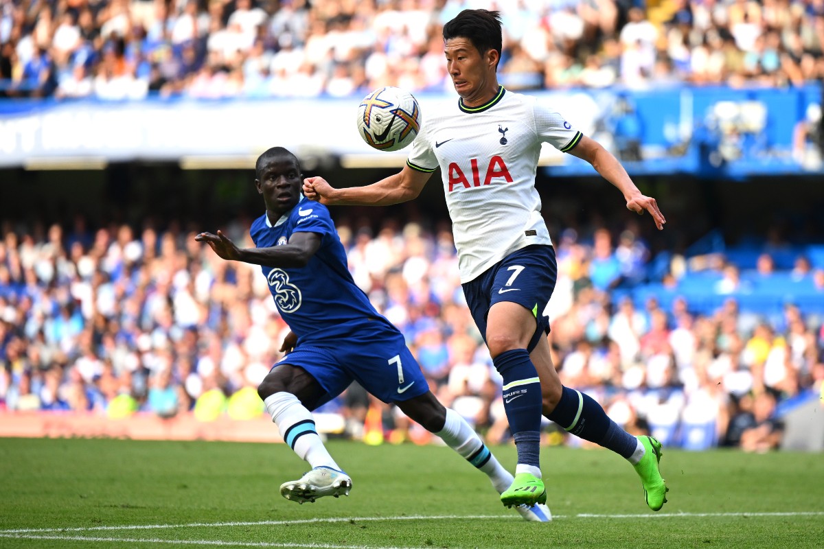 kante vs son chelsea vs spurs