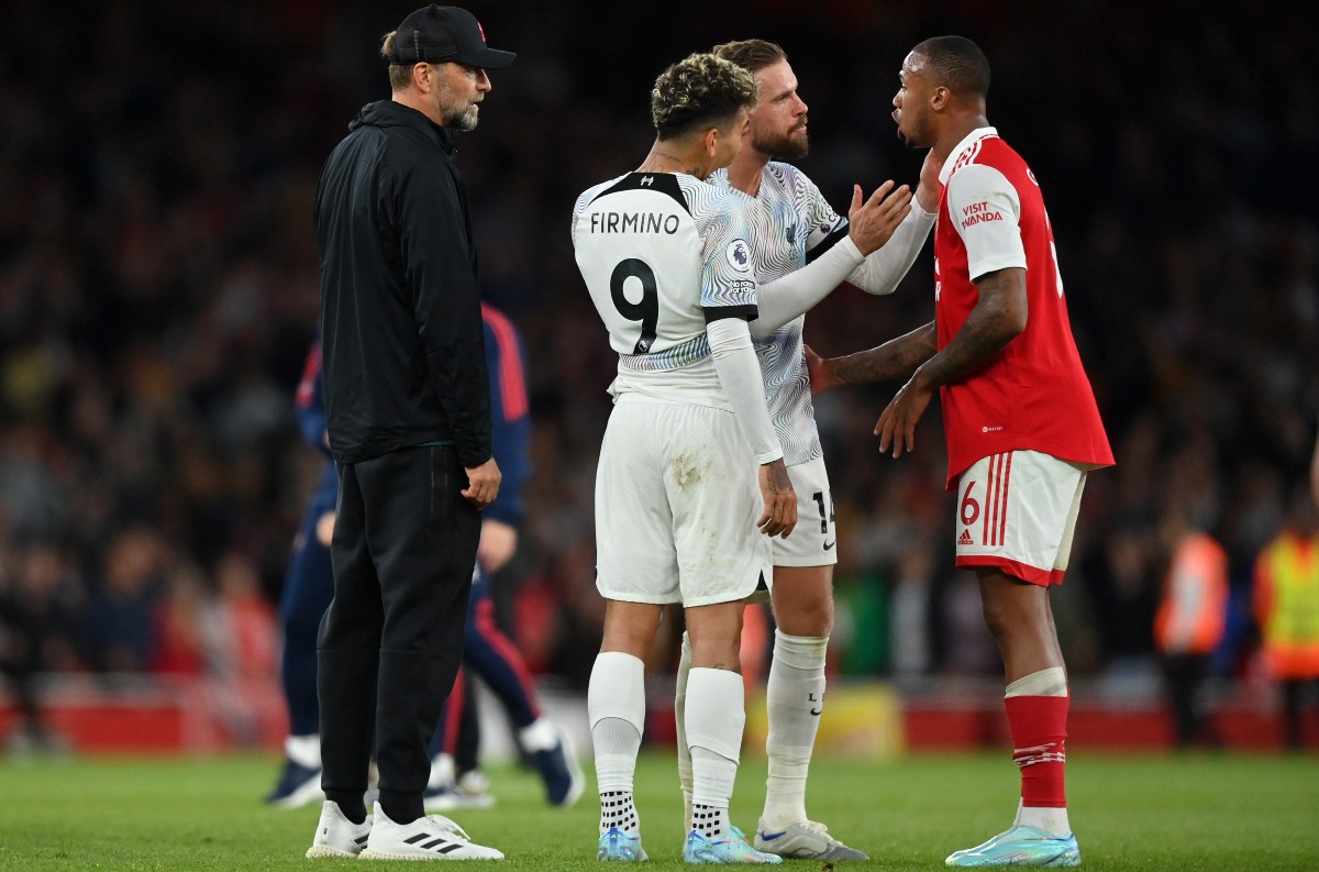 klopp firmino henderson gabriel magalhaes