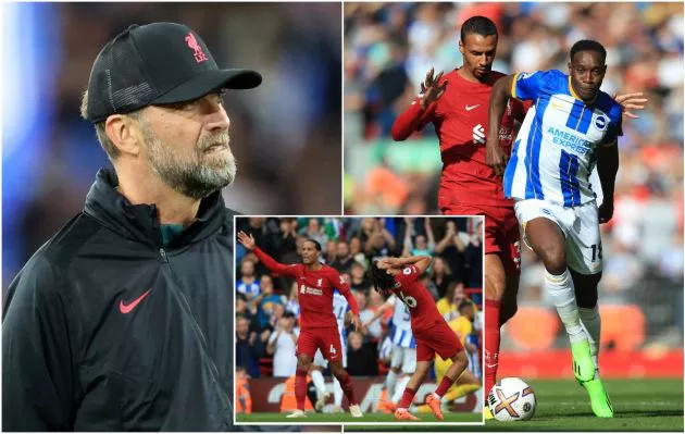 klopp matip welbeck van dijk alexander-arnold