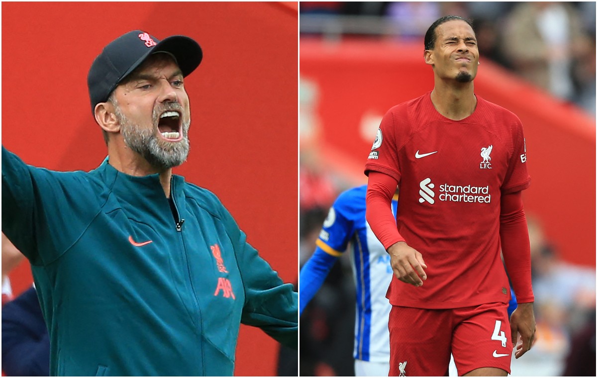 klopp van dijk liverpool 2022-23