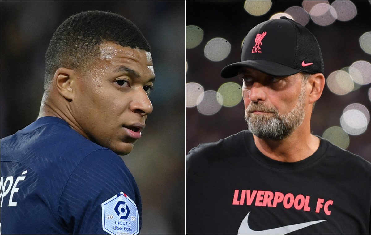 kylian mbappe psg jurgen klopp lfc